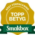 Smakbox märke Bäst förpackning