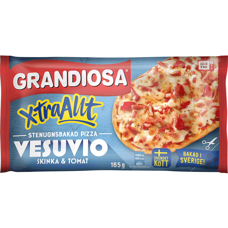Vesuvio minipizza