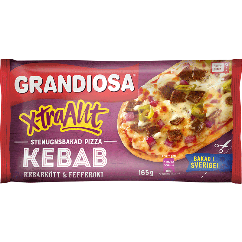 Kebab minipizza