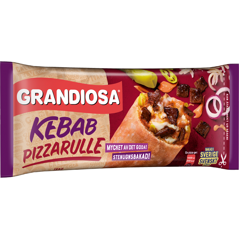 Grandiosa Pizzarulle Kebab