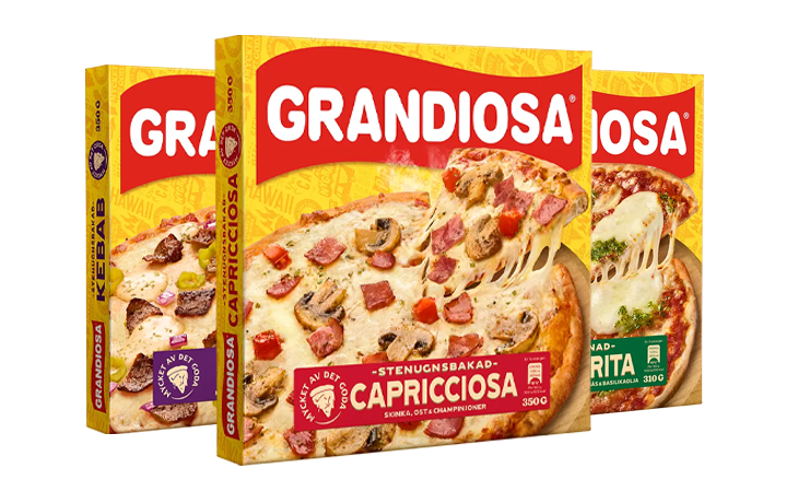 Grandiosa pizzor