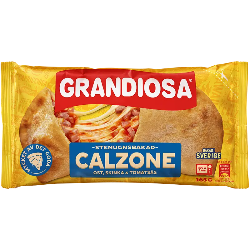 Calzone Ost & Skinka