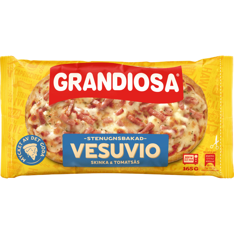 Vesuvio minipizza
