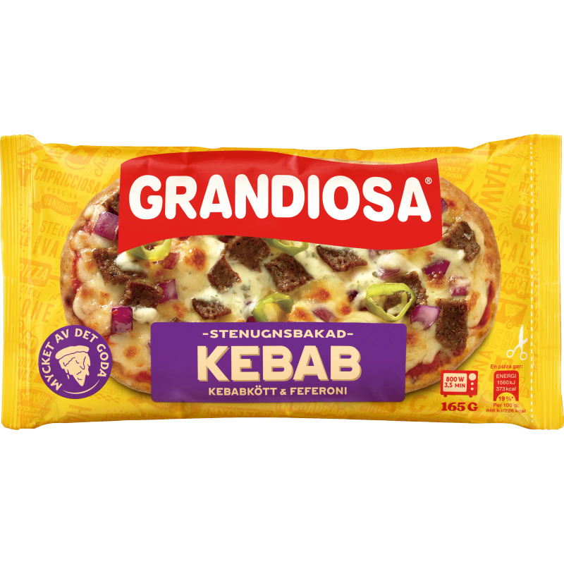 Kebab minipizza